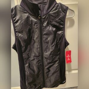 BCG Women's Black Training Quilted Zip Vest